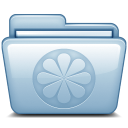 Limewire Blue Icon 128x128 png